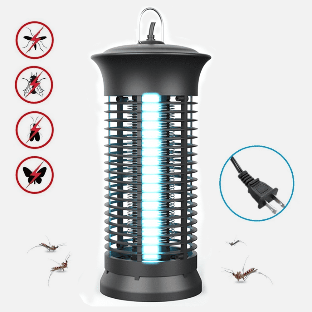 Electric Mosquito Zapper & Insect Killer – UV LED Light Trap for Flies, Bugs, Pest Control –Flying Insect Repellent Lamp.
