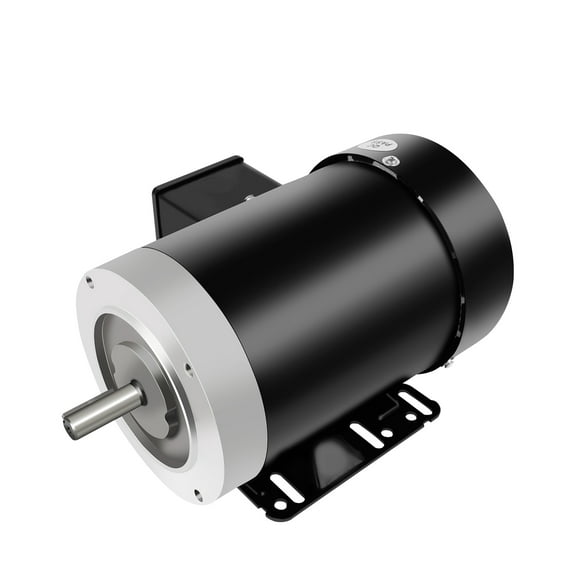 Electric Motor 1.5HP 3450RPM General Purpose Three Phase Motor 56C TEFC 5/8" Shaft diameter 2 Pole 60HZ 230/460V