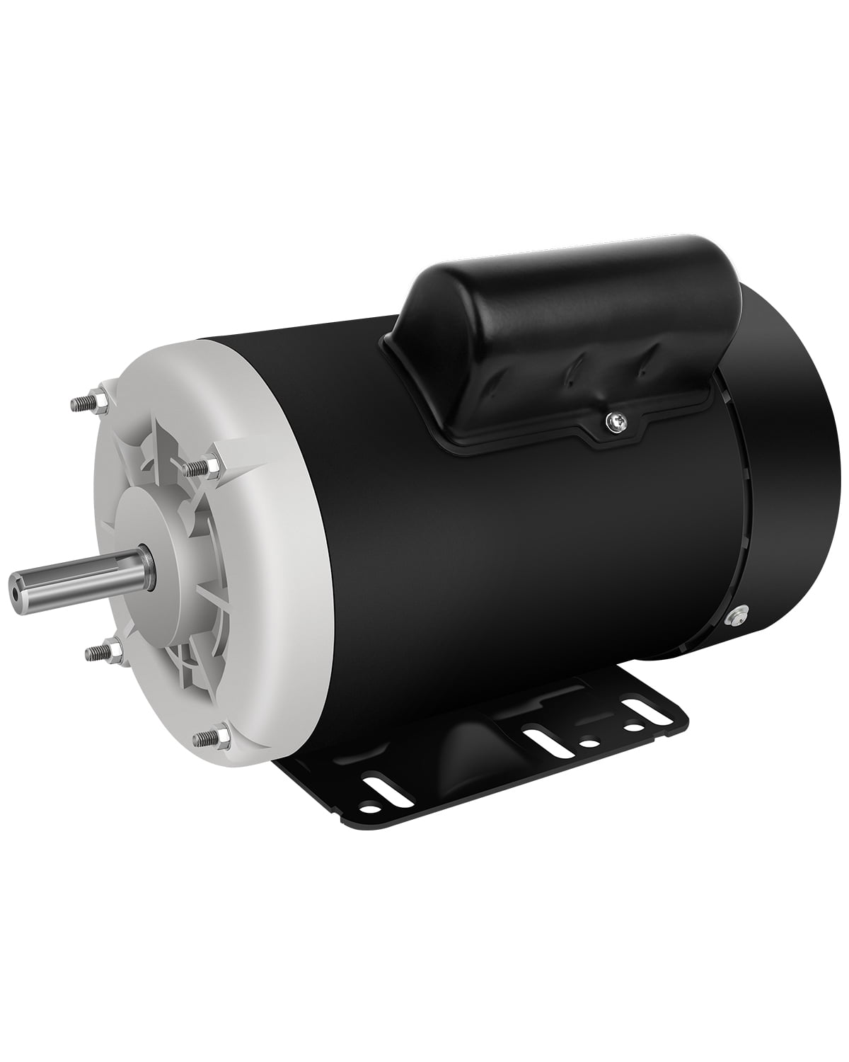 Electric Motor 1HP Farm Duty Single Phase Motor 1750RPM 115V/230V 56 Frame 13.6-6.8A CW/CCW TEFC
