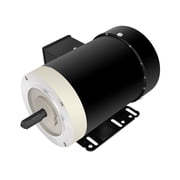 Electric Motor 2HP 3450 RPM General Purpose Three Phase Motor 230V/460V 56C Frame 5/8"Shaft Diameter CW/CCW Rolled Steel Shell 60 HZ TEF