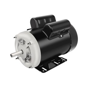 Electric Motor 3HP Farm Duty Single Phase Motor 3450RPM 208-230V 56 Frame 5/8" Shaft 60HZ CW/CCW TEFC 2 Pole