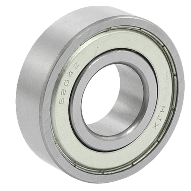 Electric Motor 6204Z 20mm ID 47mm OD Double Shielded Ball Bearing