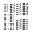 thumbnail image 1 of 10 Model Carbon Brush Collection 60pcs Electric Motor Repair Kit Heat Resistant Alloyed Construction for DIY Projects, 1 of 8