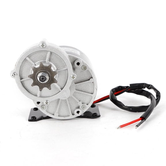 Electric Motor with Gear 9 Teeth Sprocket 24 Volt 350 Watt MY1016Z3