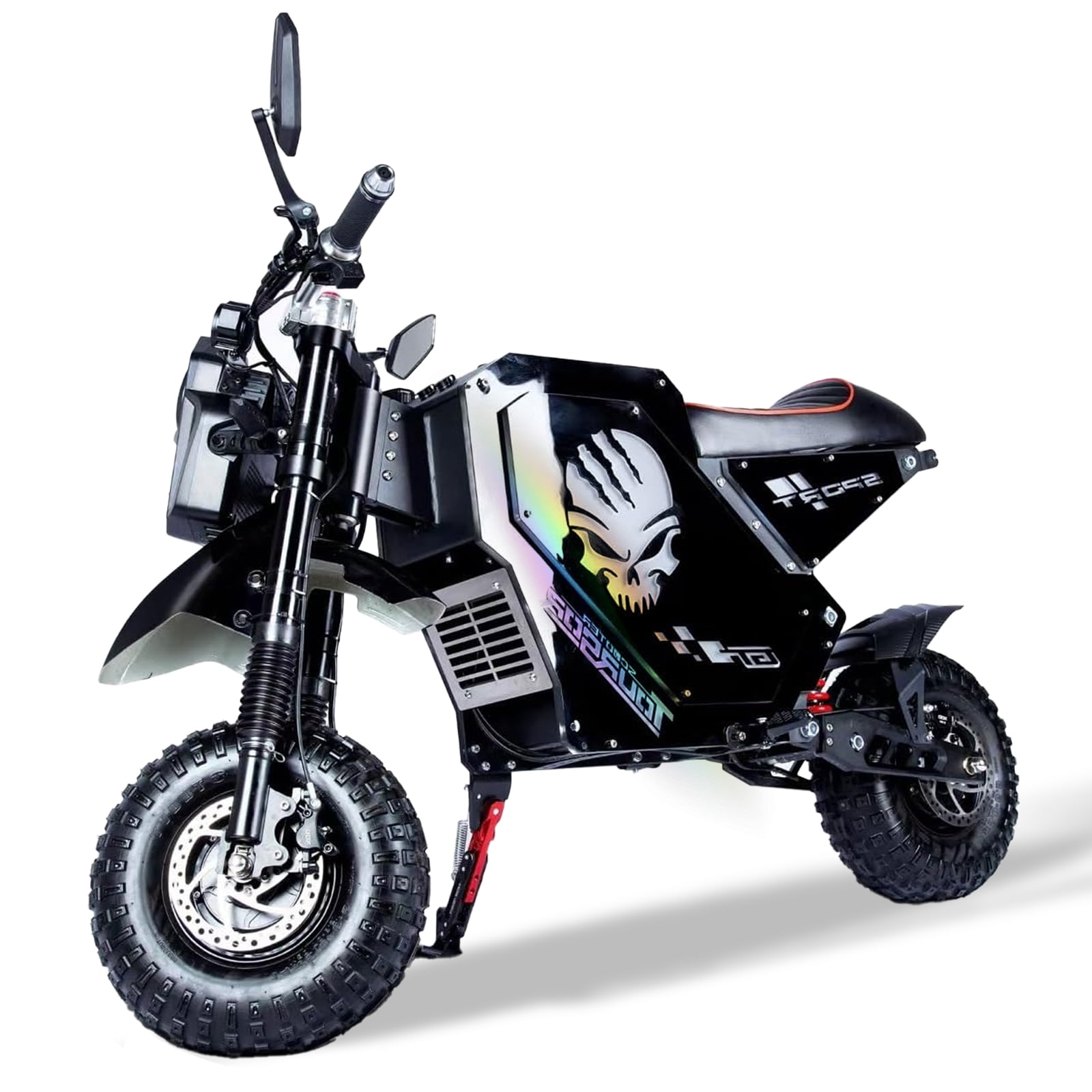 Electric Motorcycle for Adults,10000W Dual Drive High-Speed Motor,72V50AH Long-Range Battery,Max 93Miles Range & 62 MPH Top Speed,Max Load 660LBS,UL2849