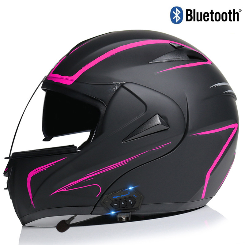 Snapshot of Electric Motorcycle Helmet With Motorized Helmet Protection
