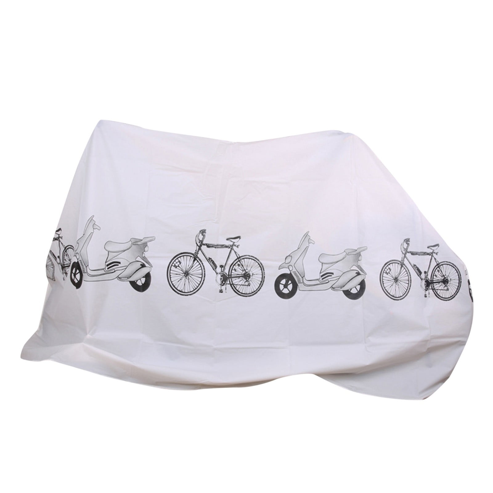 Electric Motorcycle Rainproof, Sunblock and Dust Cover - Silk Polyester Material, Secure Fit, Compact Storage, Protects Vehicle