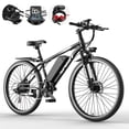 thumbnail image 1 of Electric Mountain Bike 26" 1500W Peak Motor, 65 Miles 28MPH Ebike, 480Wh Battery Electric Bicycle for Adults 7 Speed Electric Bicycles Front Fork Suspension, 1 of 9