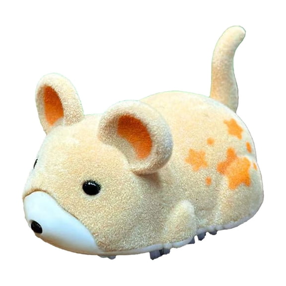Electric Moving Hamster Cat Toy, Automatic Vibrating Interactive Pet Toy, Funny Animal Simulation Toy For Cats Dogs Indoor Floor Table Entertainment Play Accessory