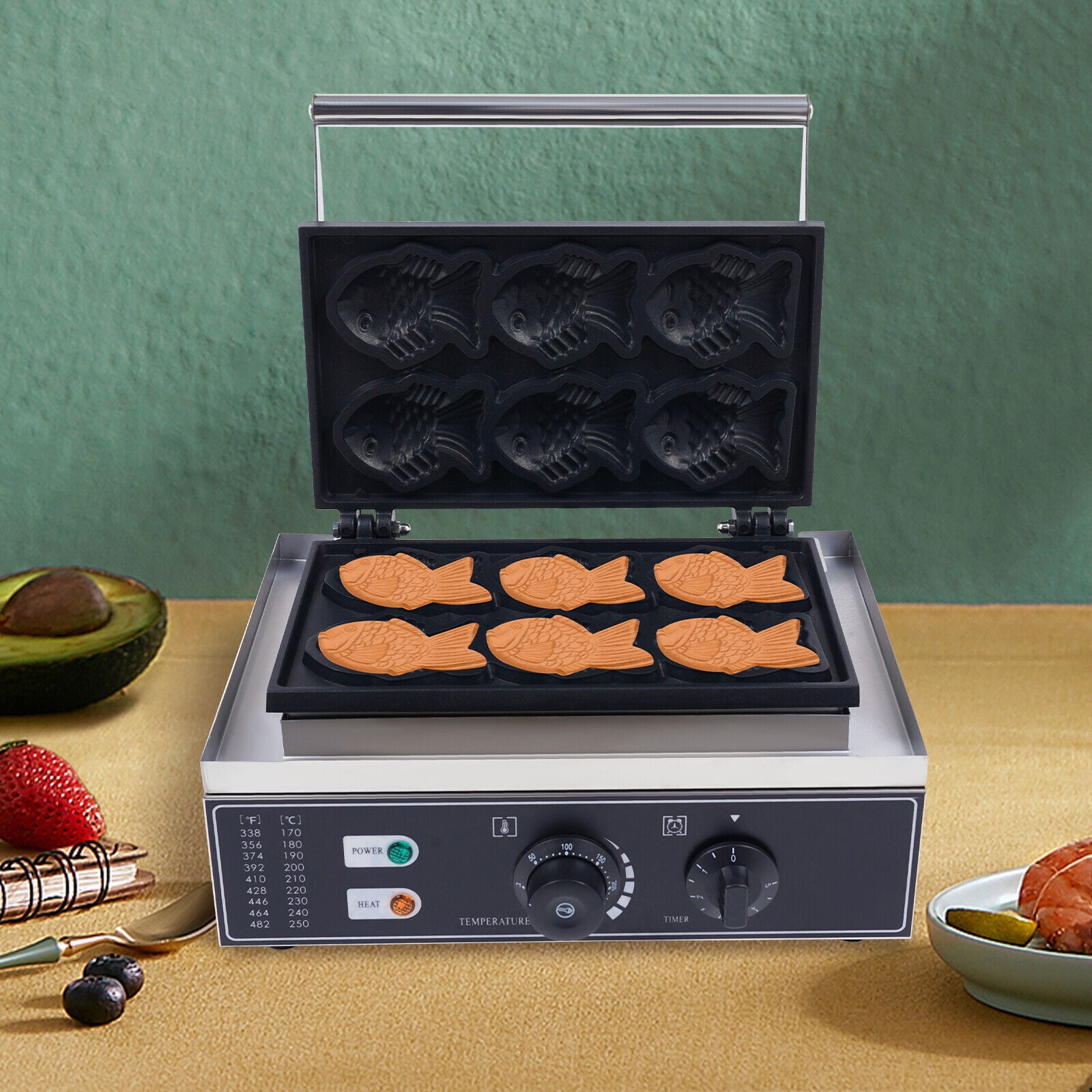 Electric Muffin Maker for Home Kitchen Cafe Or Restaurant Electric Waffle Machine Classic Waffle Maker