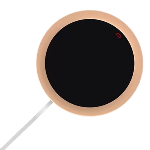 Electric Mug Warmer, 55°C Auto On/Off Heating Plate with USB Power - Smart Gravity-Induction Coffee & Milk Warmer for Desk, Office, Home Use