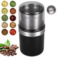 thumbnail image 1 of Electric Multi-Use Cup Grinder, Coffee Grinder & Spice Grinder for Home Kitchen, Large Capacity Stainless Steel, Detachable Cup, Easy Clean, 1 of 8