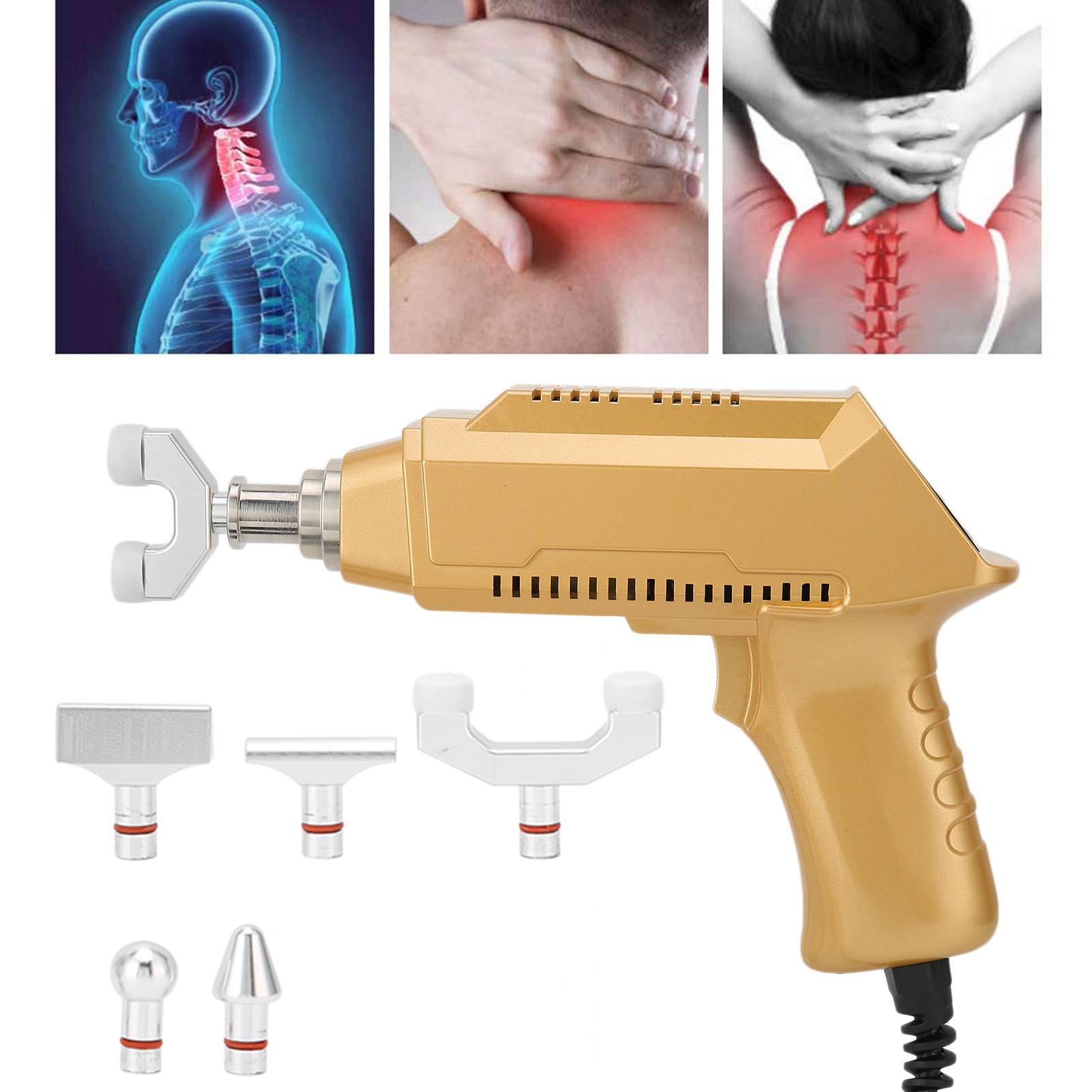 Electric Muscle Massage , Adjustment Tool Deep Tissue Spine