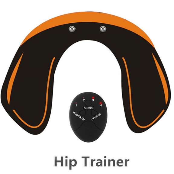 Electric Muscle Stimulator EMS Wireless Buttocks Hip Trainer Abdominal ABS Stimulator Fitness Body Slimming Massager