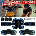 Electric Muscle Toner Machine ABS Toning Belt Simulation Fat Burner