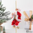thumbnail image 1 of Electric Musical Santa Claus Toy, Climbing Rope Ladder Animated Christmas Tree Decoration With Music, Fun Holiday Gift For Kids, Battery Powered Santa For Home Decor (10 Inch),A,Christmas, 1 of 16