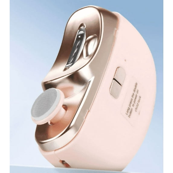 Electric Nail Clipper, 2026 New Upgraded 3-in-1 Nail Trimmer with Polishing, 2-Speed Adjustable Nail Cutter with LED Light, Multifunctional Electric Nail Clippers for Seniors Babies Adults