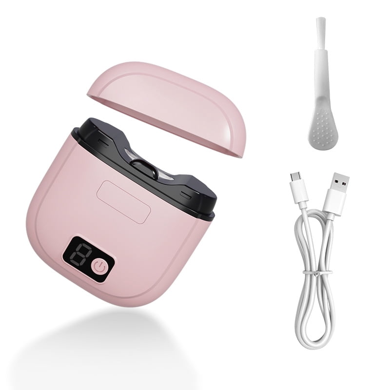 Electric Nail Clipper Automatic 360° Rotating Safe Trimmer for Kids Adults Seniors