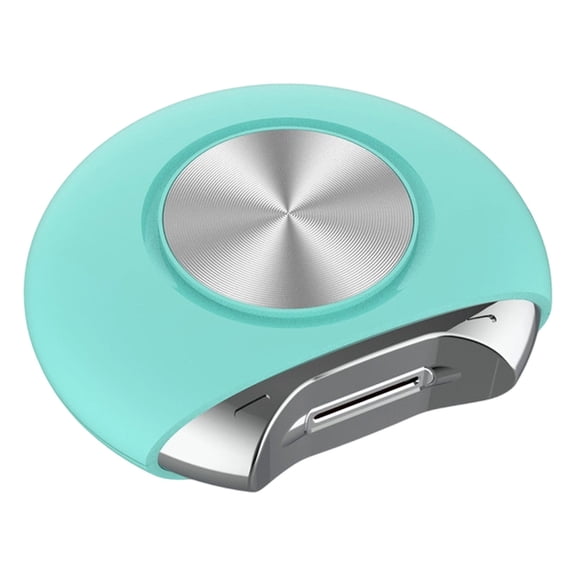 Electric Nail Clipper, Automatic Nail Clipper,Rechargeable Nail Clippers Set Nail Kit, Low Voice, Durable Electric Nail Clippers for Adults, Seniors, 2 in 1 Design Manicure Set(Mint Green,3.1x3.1")