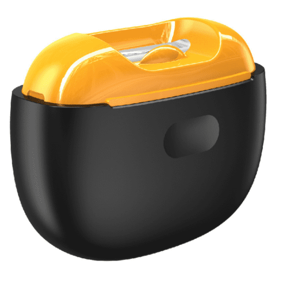 Electric Nail Clipper Automatic Portable Nail with Built-in Nail File Multifunctional Nail Grinder Polisher for Adults Thick Toenails Rechargeable Pedicure Tool Gift Set 1Pcs Black