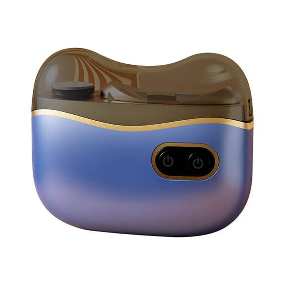 Electric Nail Clipper & Polisher,2-in-1 Automatic Nail Trimmer,Toenail Grinder for Thick Toenails Human,Safe Toe & Fingernail Trimmer for Seniors,Adults,Blue