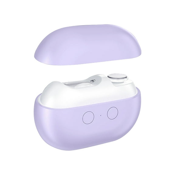 Electric Nail Clippers - 2026 Smart Nail Clipper for Seniors, Electric Nail Clipper with LED Light, Painless Toenail Trimmer for Thick Nails, Arthritis, Low Vision (Purple*1)