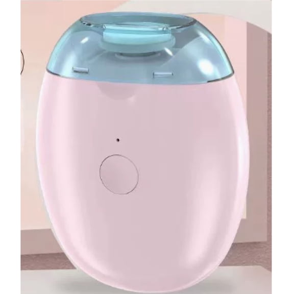 Electric Nail Clippers,Electric Nail Trimmer,Universal Automatic Fingernail Grinder for Seniors Adult,3 Speeds Rechargeable Nail Clipper with Led Light and Storage,Smooth Nail Effect(Pink)