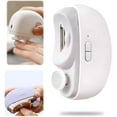 thumbnail image 1 of Electric Nail Clippers for Adults & Seniors, 3 in 1 Electric Polishing Automatic Nail Trimmer, White, 1 of 7