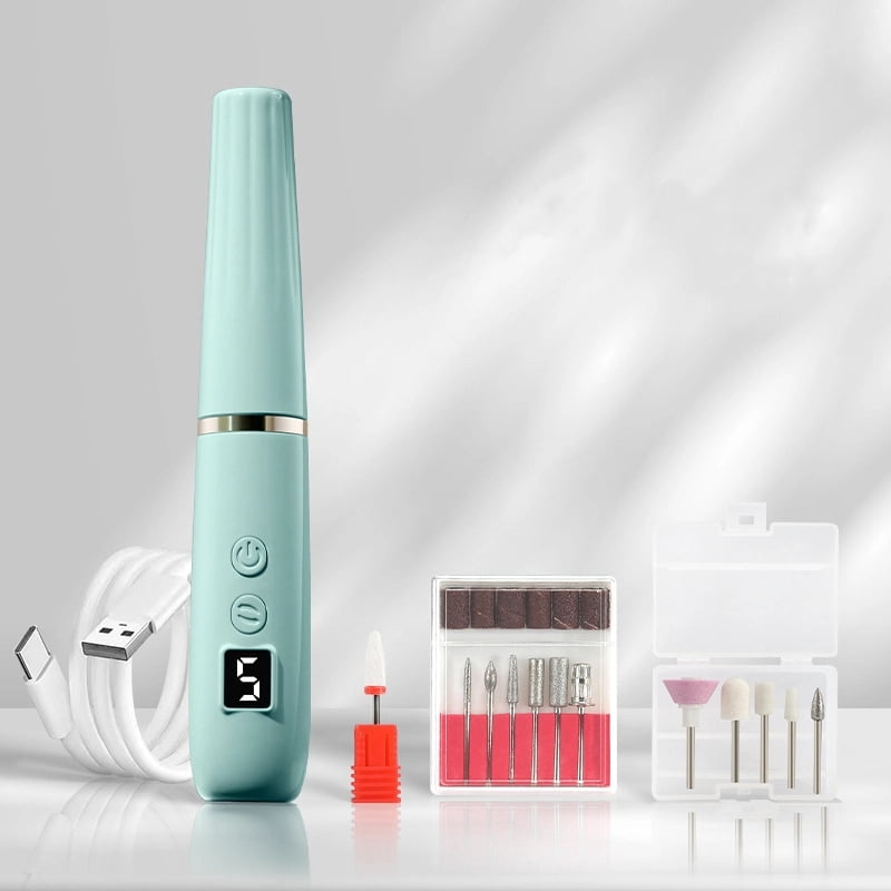 Electric Nail Drill, Electric Nail File for toenail Hand feet Care - Wider Grinder for Thick Nails, Cordless for Men Women Seniors Home Salon