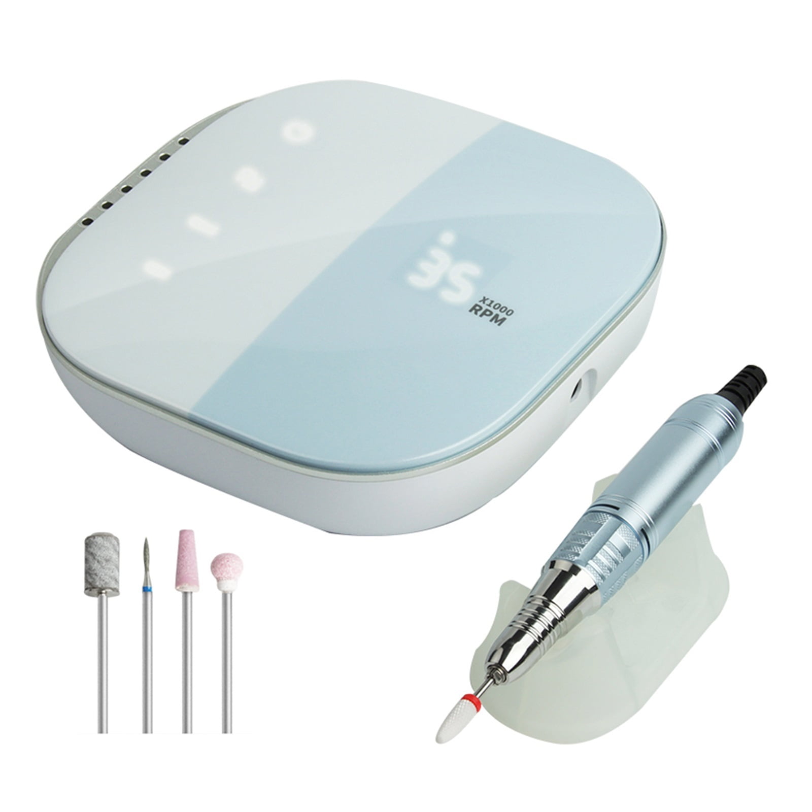 Electric Nail Drill Machine 35000RPM High Speed Pedicure Manicure Set Nail Supplies For Professionals Nails Polisher Sander ,Low Noise