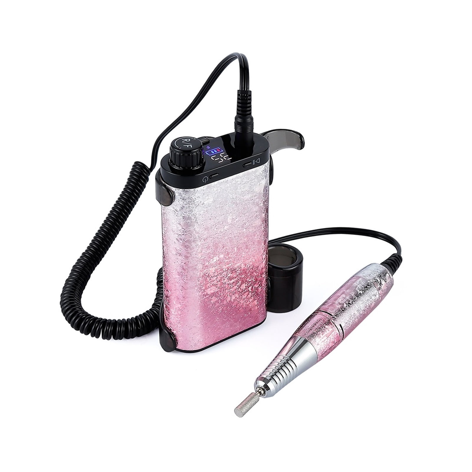 Electric Nail Drill Machine, 35000RPM Manicure Milling Cutter Set, Nail Files Drill Bits, Fast Nail Polish Removal Tool ,Low Noise