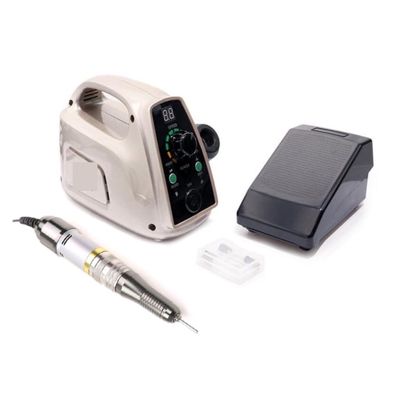 Electric Nail Drill Machine, 35000RPM Nail Grinder Manicure Tools, Pedicure Drill, Professional Nail Milling Machine ,Easy to Operate