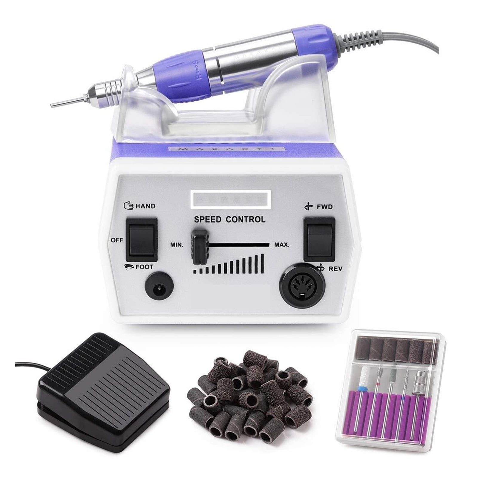 Electric Nail Drill Machine, Professional 30000RPM Manicure Drill For Acrylic Nail, Extension Gel Polish ,Low Noise