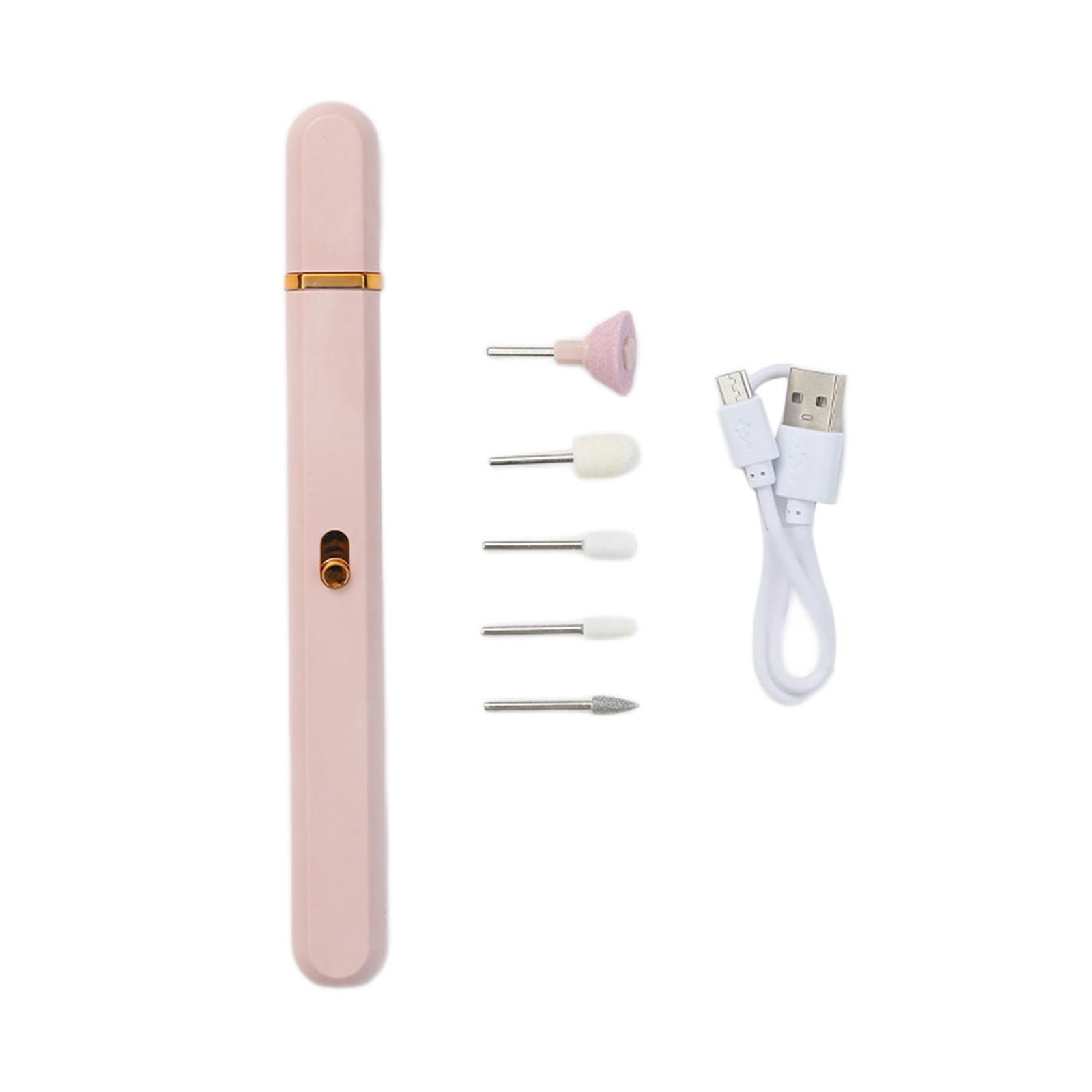Electric Nail Drill Machine Professional,Cordless Electric Nail File For Acrylic Gel Nails,Efile Manicure And Pedicure Kit For Grinding Polishing Trimming ,Low Noise