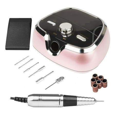 Electric Nail Drill Manicure Machine, Professional Milling Cutter For Nail Art Tool, 35000RPM Nail Gel Polisher ,Low Noise