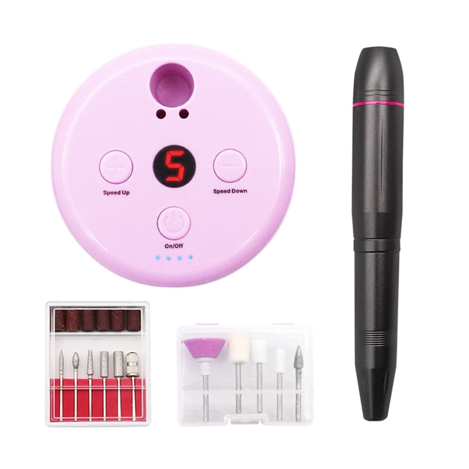 Electric Nail Drill Set, Manicure Pen Sander Polisher, Pedicure Manicure Milling Cutters, Polish Remover Nails Sander