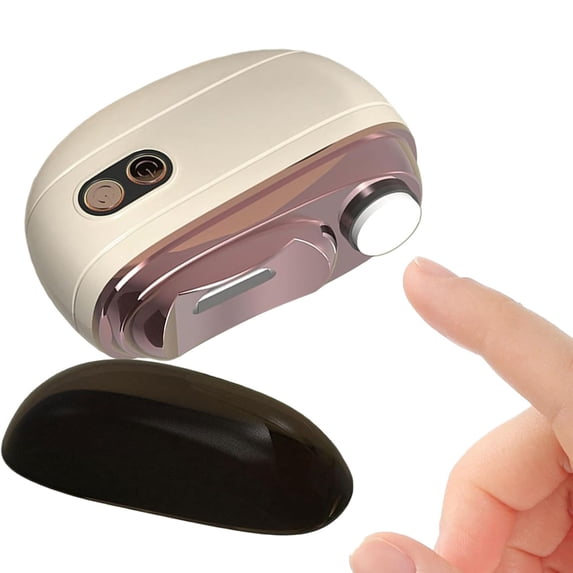 Electric Nail File and Clippers for Thick Toenails - Rechargeable Automatic Nail Trimmer with LED Light, 2-Speed, Suitable for Seniors, Adults, Adults, Home Use, Travel, Pedicure, Makeup Organizers