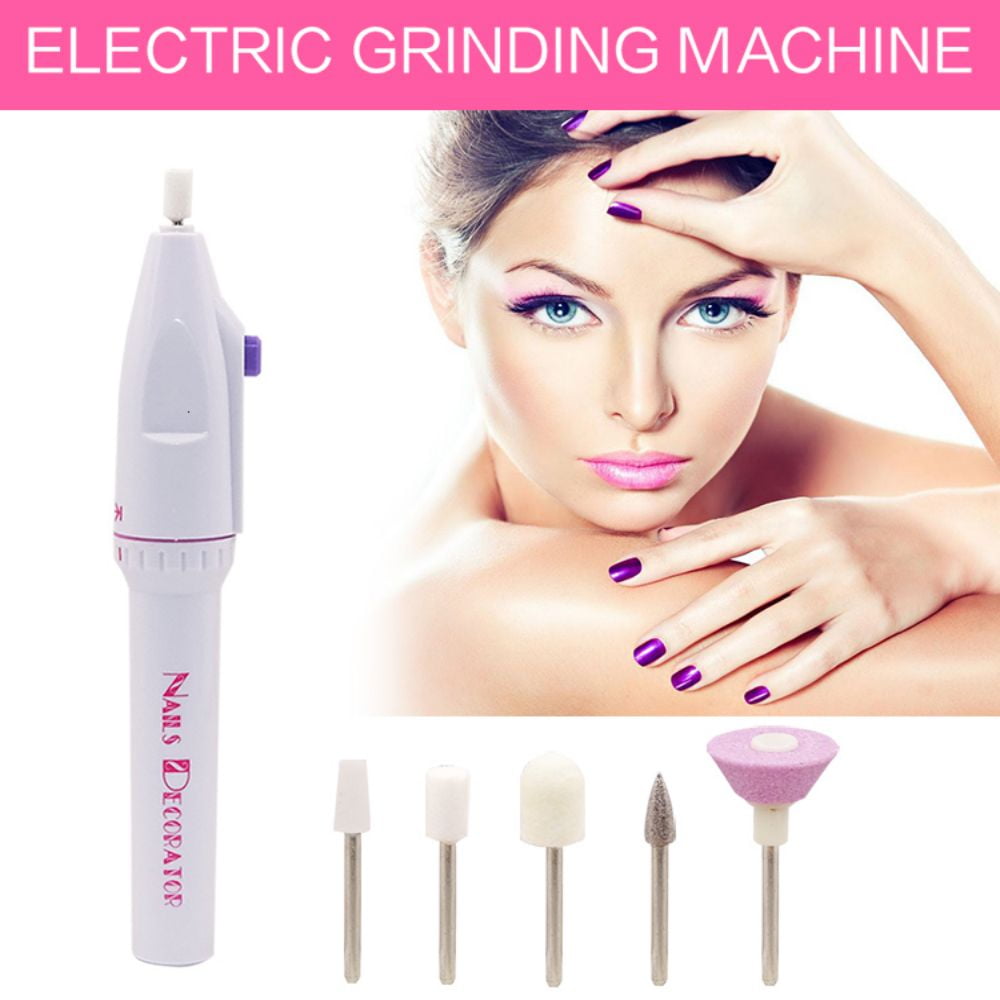 Electric Nail File Drill Buffer Polisher Set,Professional 6.3in