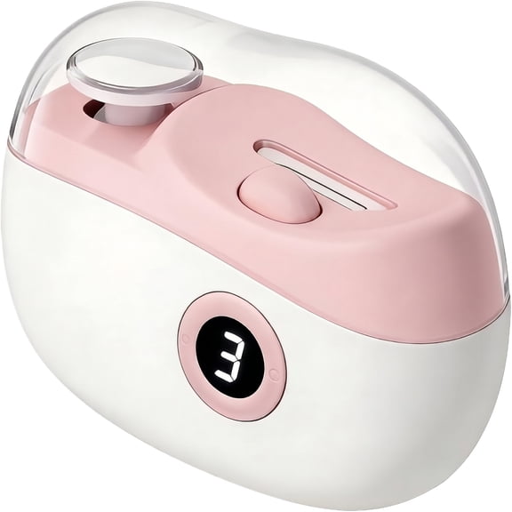 Electric Nail File and Grinder 2 in 1 Manicure Tool with Adjustable Speed Digital Display for Fingernail and Toenail Care Suitable for Home and Travel Use