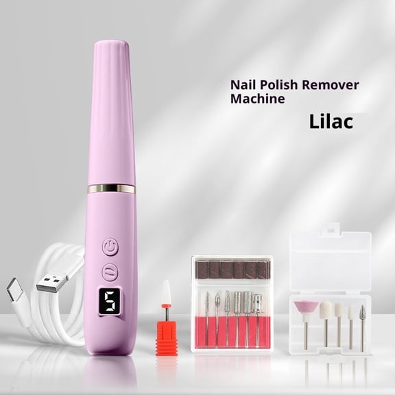 Electric Nail Drill Kit Cordless Professional Manicure Pedicure Nail File Buffer for Acrylic Nails Gel Polishing Removing Manicure Salon Home with Nail Drill Bits Sanding Bands