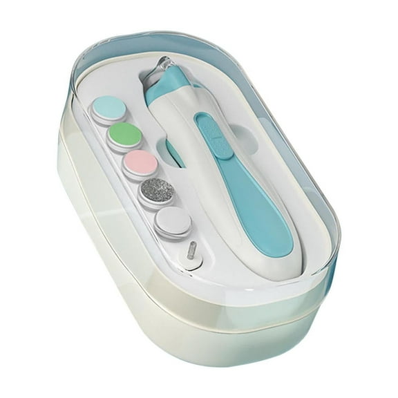 Electric Nail Grinder under $5! Cagogo Electric Nail Grinder,BabyNail Trimmer, Childrens Nail Care Set, Safe Nail File,KidsManicure Kit, Battery Powered Nail Trimmer, Gentle Nail Care, Pediatric