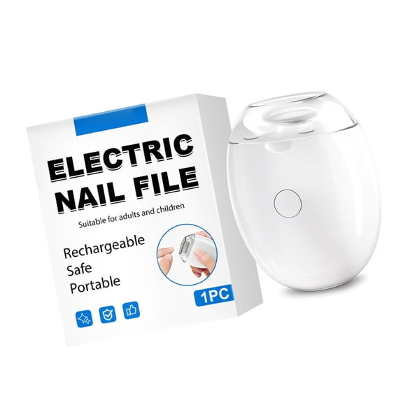 Electric Nail Grinder File Multiple Speed Setting For Precise Trimming And Quiet
