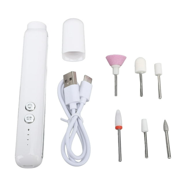 Electric Nail Grinding Pen Rechargeable Polishing Exfoliating USB