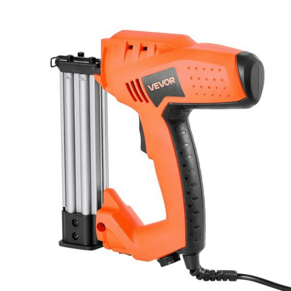 Electric Nail Gun, 2-in-1 Staple Gun Brad Nailer, 18 Gauge 1-1/4 inch, Stapler Brad Nailer with 1000 Pcs Staples and 1000 Pcs Nails, Non-Slip Rubber Grip, for Woodworking and DIY Projects