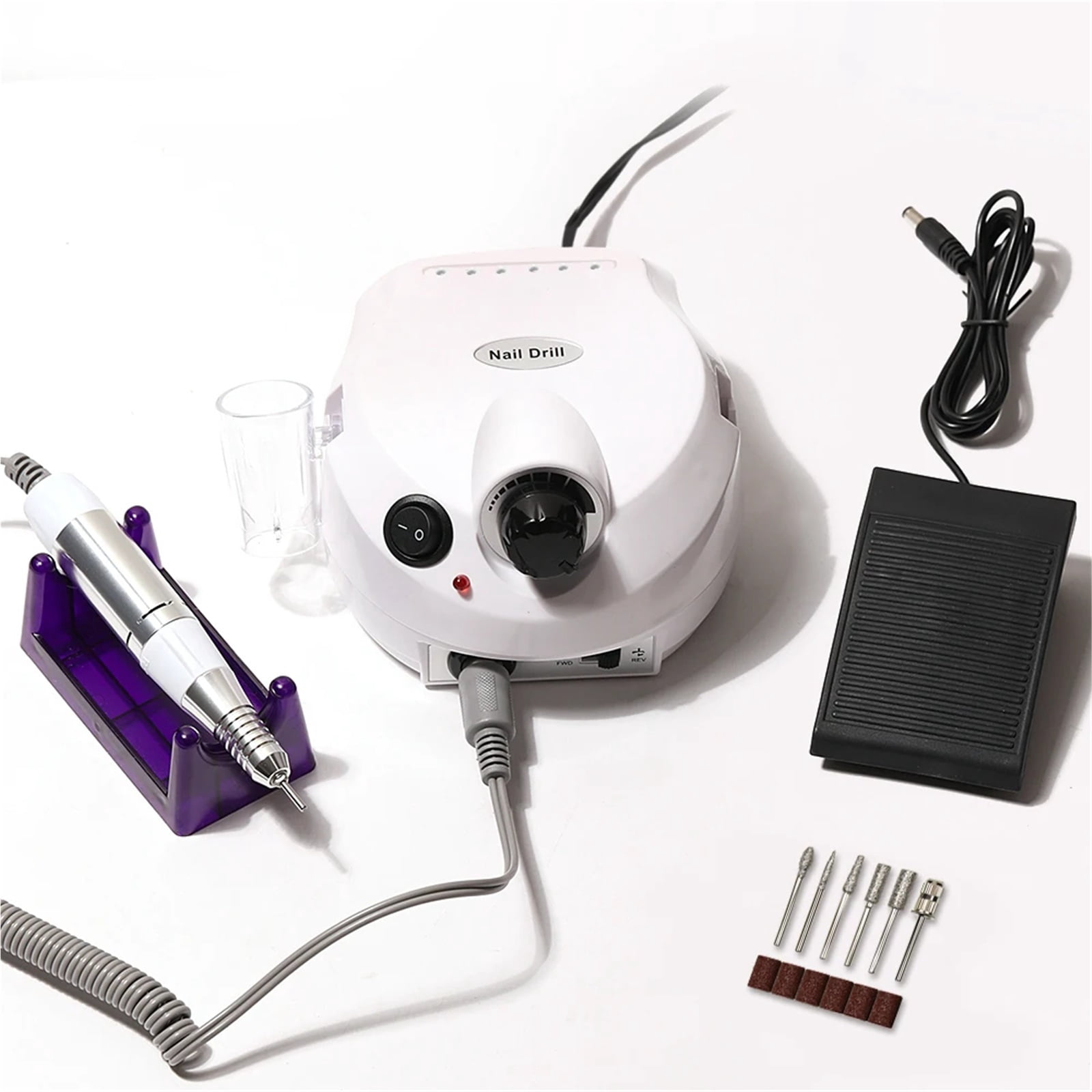Electric Nail Sander Pedicure Manicure Tools Professional Nail Drill Machine Low Noise Cutters Nail File Kit