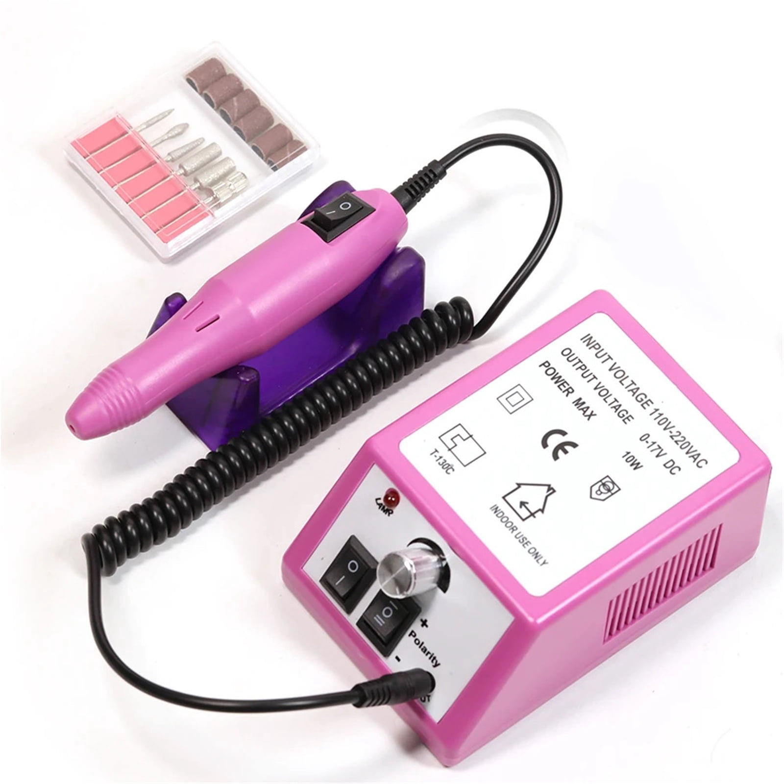 Electric Nail Sander Pedicure Manicure Tools Professional Nail Drill Machine Low Noise Cutters Nail File Kit