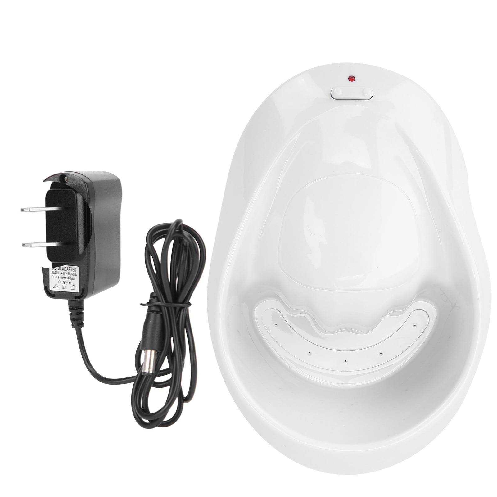 Electric Nail Soaking Bowl Bubble Vibration Hand Spa Massage Machine Manicure Tool (110220V)US