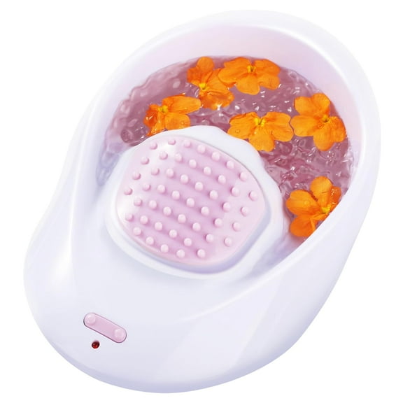Electric Nail Soaking Bowl Manicure Bath Soak off Bowl Vibration Spa Massage Nail Salon Bowl with 7 Modes for Nail Caring