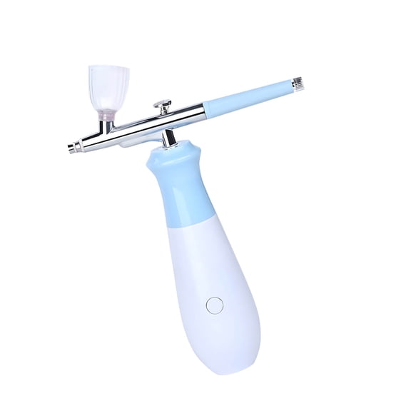 Electric Nails Art Sprayer 500mAh Rechargeable 0.3mm Nozzle 25PSI Adjustable Sprayer For Smooth Effect