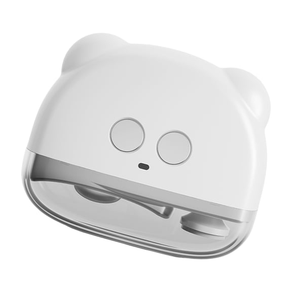 Electric Nails Clippers 2 in 1 Nails Clippers with LED,Nails File,Catcher,3 Speed Rechargeable Nails Trimmer & Polisher